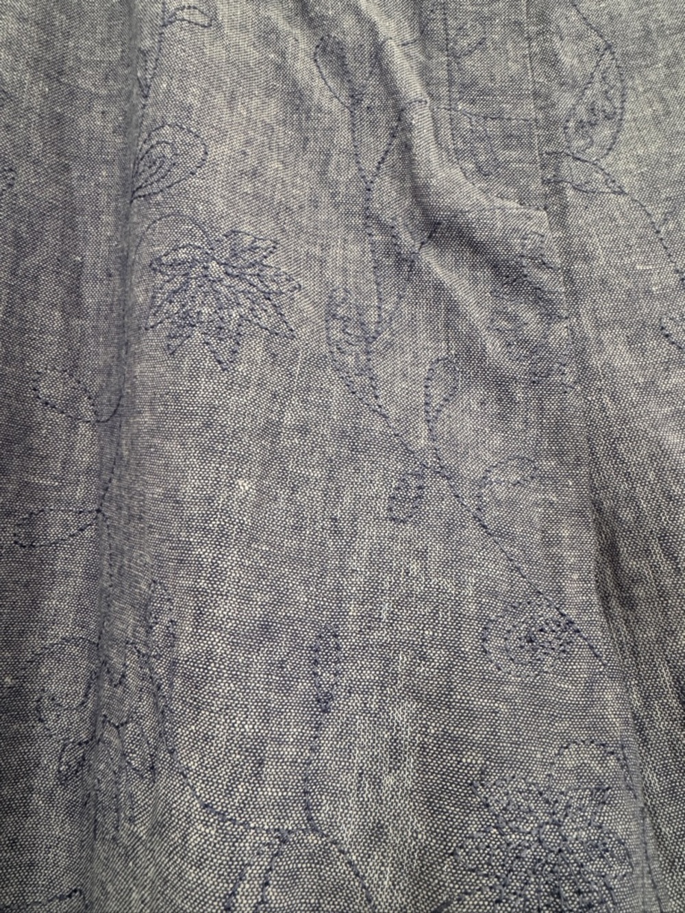 NWT Embroidered Linen Blend Pants XL 18 - Picture 5 of 8